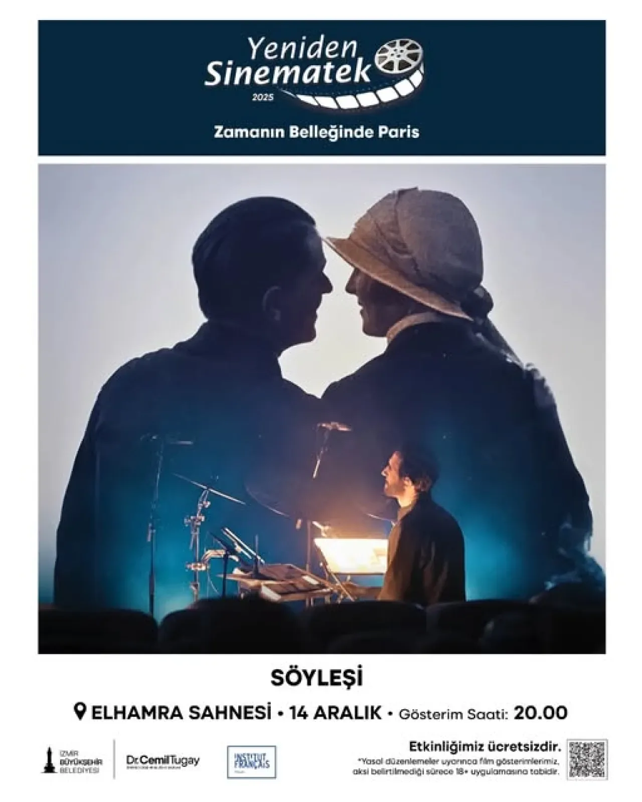 Stéphane Scharlé, İzmir'de "Paris Uyuor" Filmi Eşliğinde Canlı Performans Sergileyecek Stéphane Scharlé, İzmir'de "Paris Uyuor" Filmi Eşliğinde Canlı Performans Sergileyecek