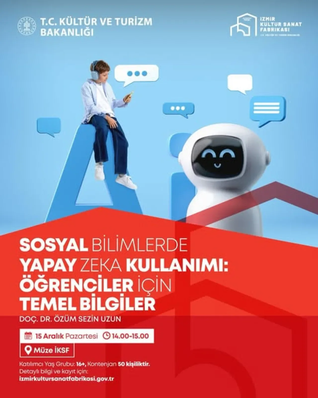 İzmir Kültür Sanat Fabrikası'nda Bu Hafta Kaçırılmayacak Etkinlikler İzmir Kültür Sanat Fabrikası'nda Bu Hafta Kaçırılmayacak Etkinlikler