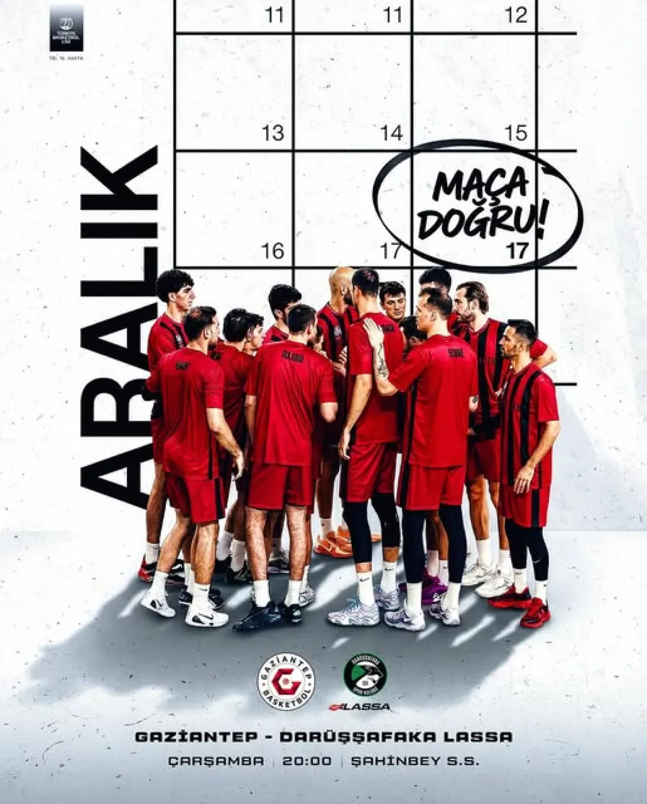 Gaziantep Basketbol Takımı, Darüşşafaka Lassa'yı Ağırlıyor Gaziantep Basketbol Takımı, Darüşşafaka Lassa'yı Ağırlıyor