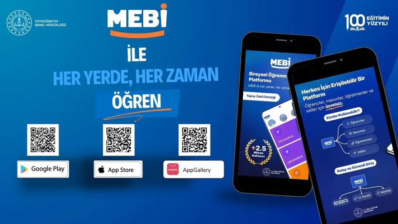 MEBİ Mobil Uygulaması Tüm Platformlarda Kullanıma Açıldı MEBİ Mobil Uygulaması Tüm Platformlarda Kullanıma Açıldı