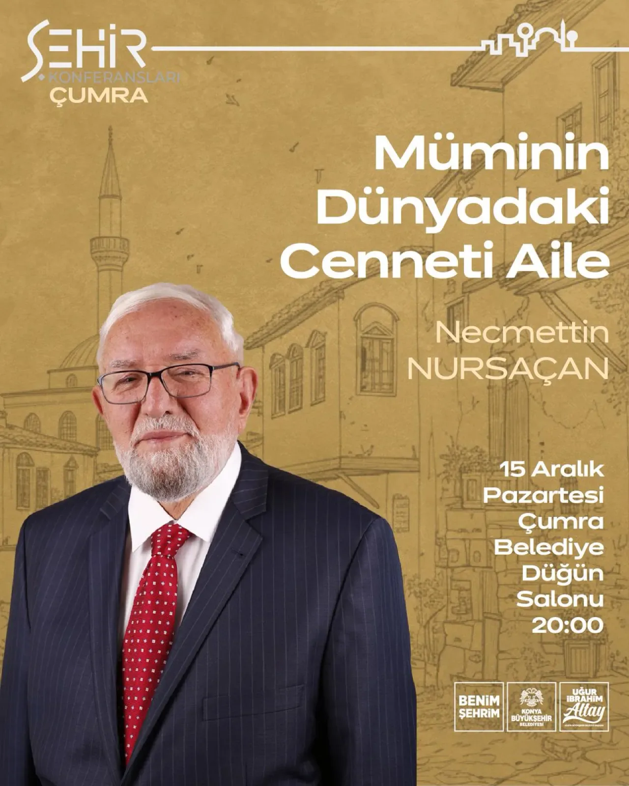 Konya'da Aralık Ayında Dört Önemli Şehir Konferansı Düzenleniyor Konya'da Aralık Ayında Dört Önemli Şehir Konferansı Düzenleniyor
