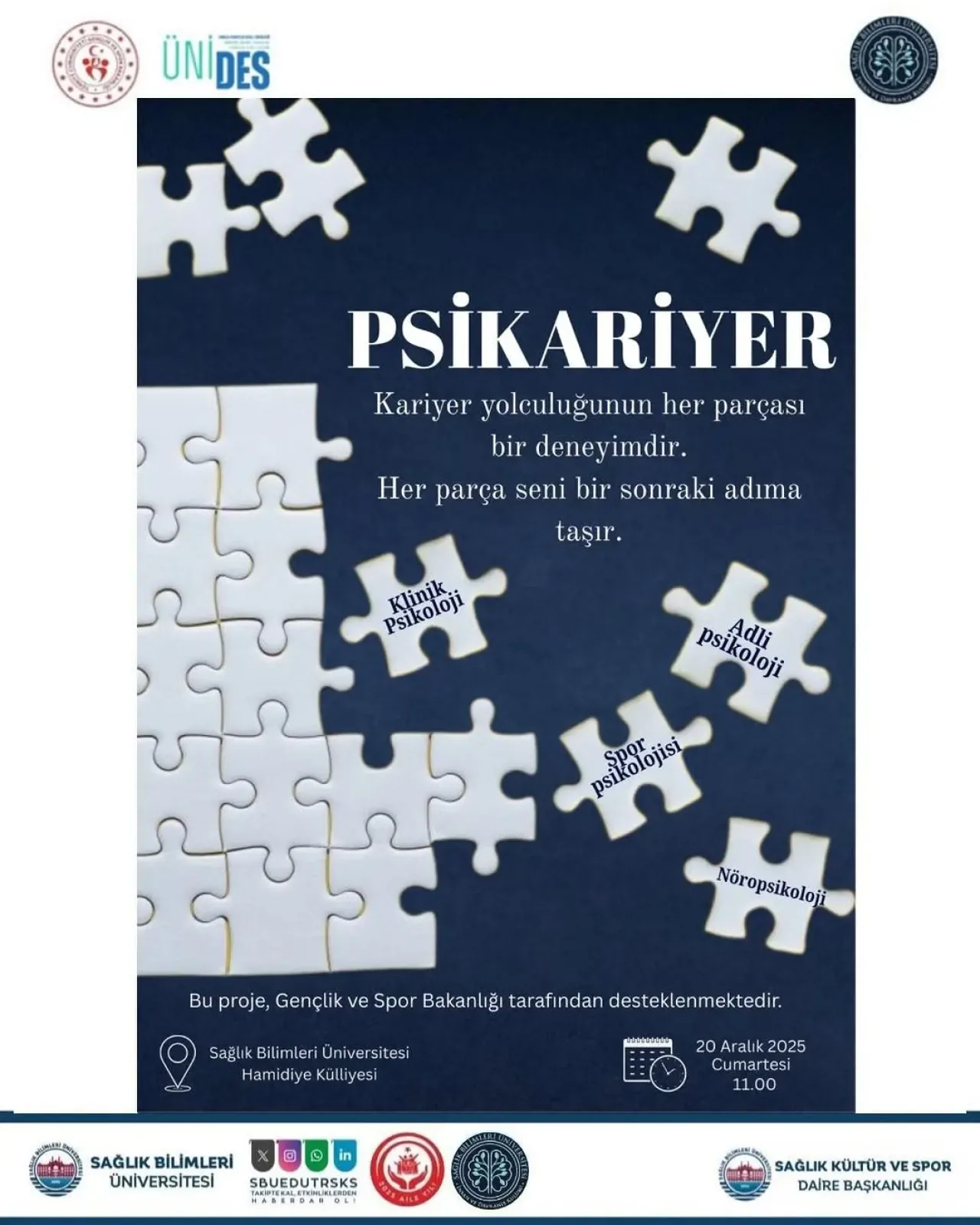 İstanbul Sağlık Bilimleri Üniversitesi'nde Psikoloji Kariyer Etkinliği: Psikariyer İstanbul Sağlık Bilimleri Üniversitesi'nde Psikoloji Kariyer Etkinliği: Psikariyer