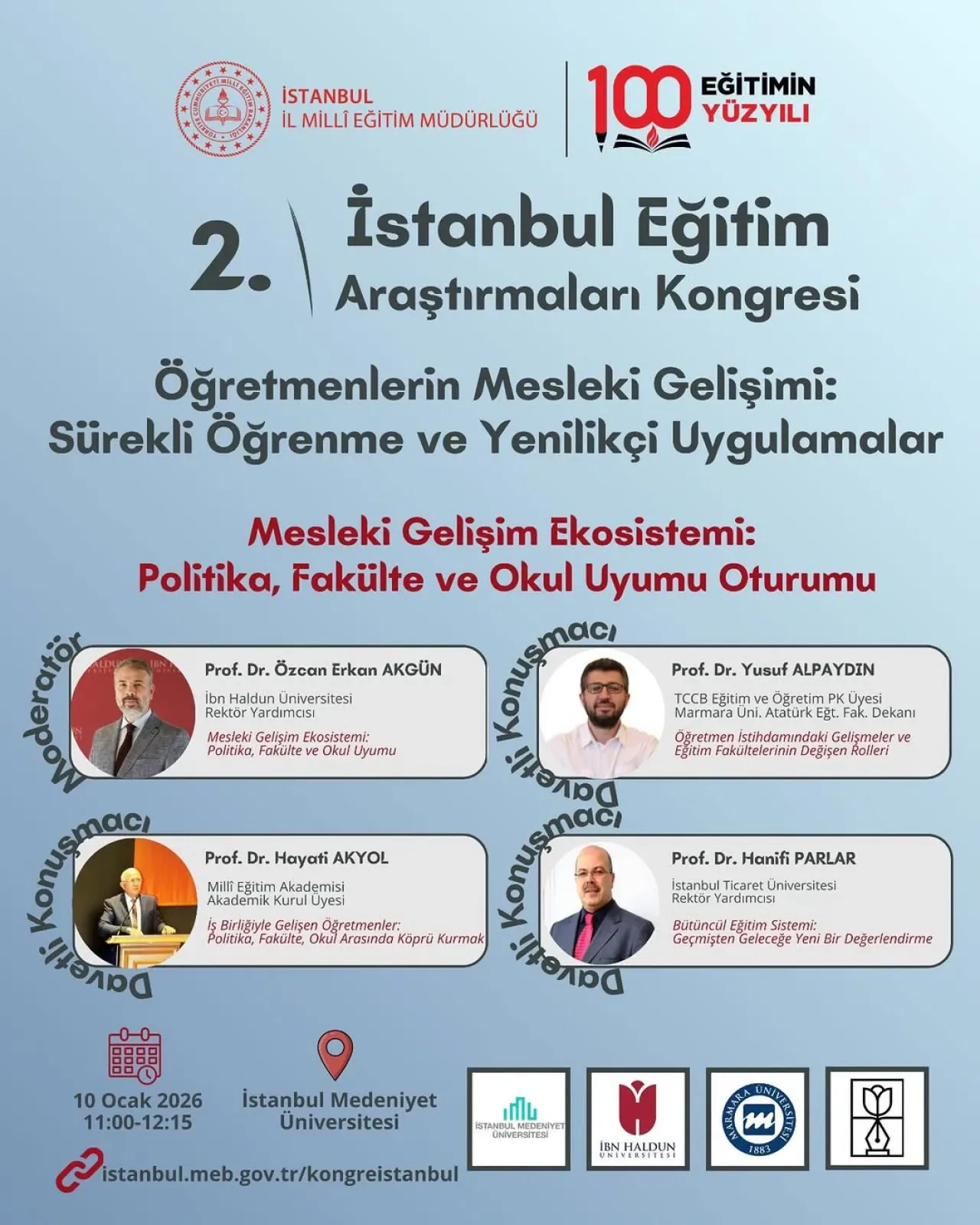 İstanbul'da Mesleki Gelişim Ekosistemi ve Politika Uyumu Konuşulacak İstanbul'da Mesleki Gelişim Ekosistemi ve Politika Uyumu Konuşulacak