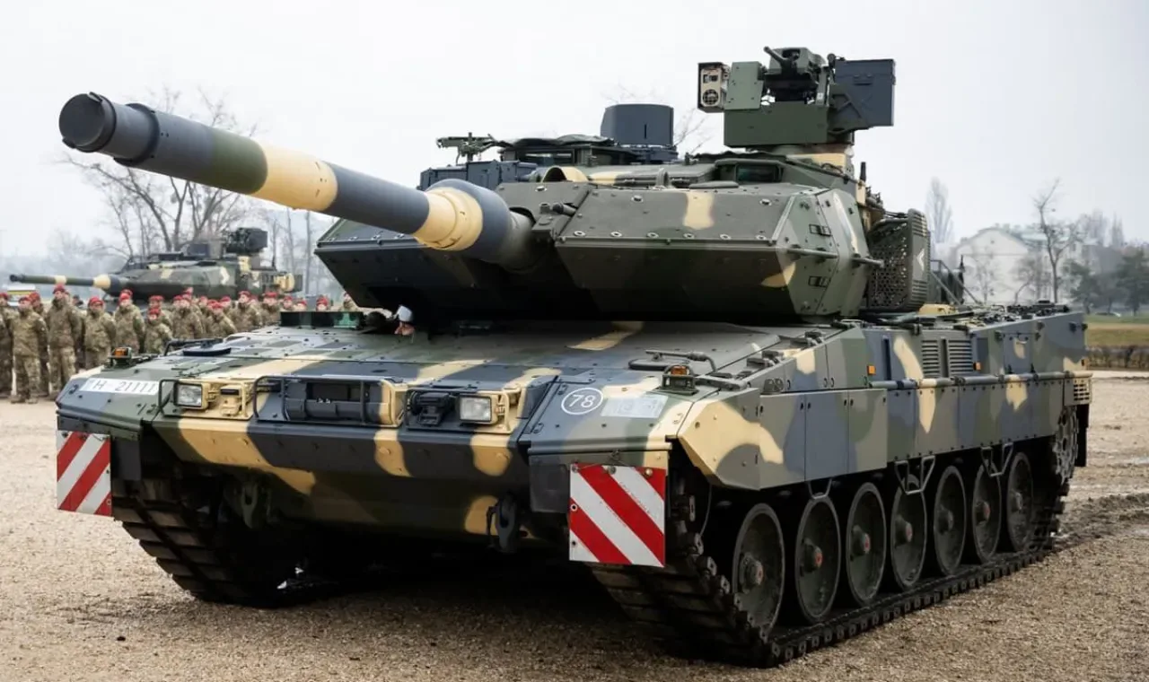 Macaristan, Alman Yapımı Leopard 2A7HU Tank Filosunu Tamamladı Macaristan, Alman Yapımı Leopard 2A7HU Tank Filosunu Tamamladı