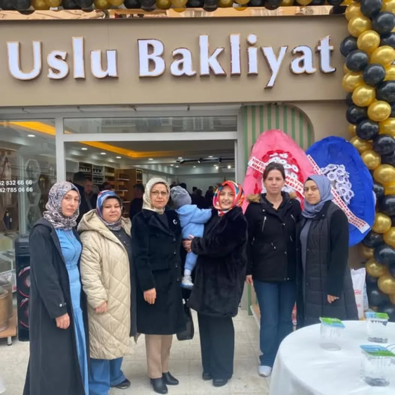 MHP Kahramankazan, Uslu Bakliyat İşletmesi'nin Açılışına Katıldı MHP Kahramankazan, Uslu Bakliyat İşletmesi'nin Açılışına Katıldı