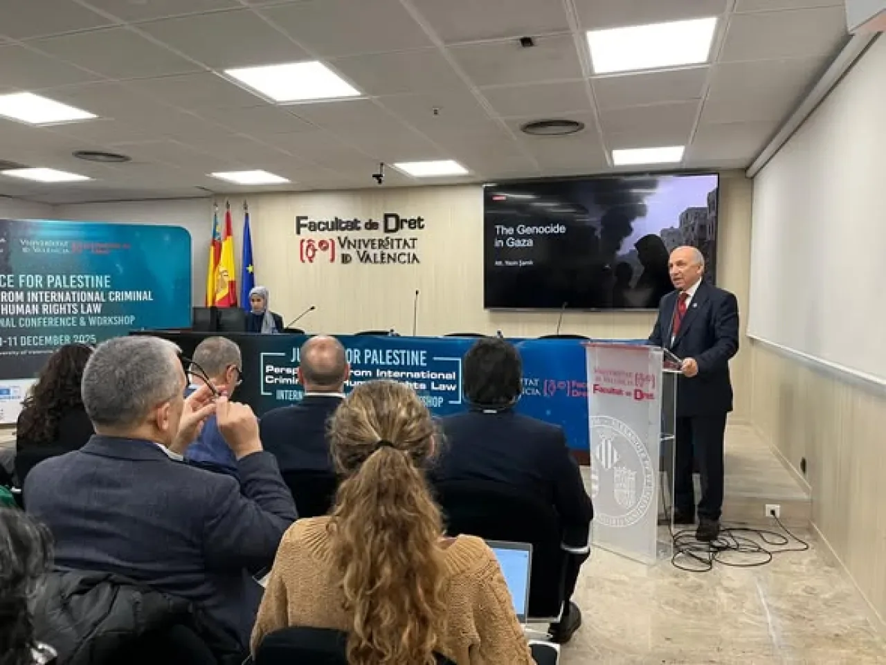 İstanbul Barosu, Valencia'da Filistin için Adalet Konferansı Düzenledi İstanbul Barosu, Valencia'da Filistin için Adalet Konferansı Düzenledi