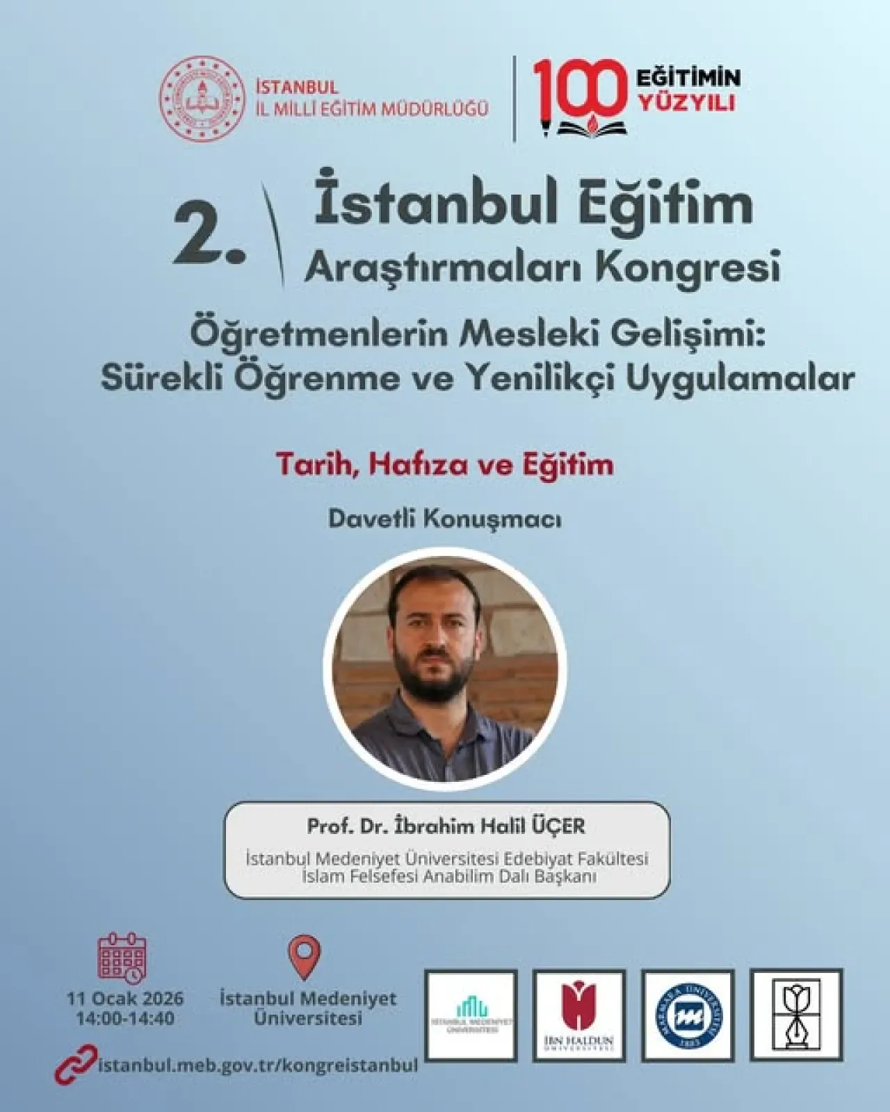İstanbul'da Eğitim ve Hafıza İlişkisi Konferansla Ele Alınacak İstanbul'da Eğitim ve Hafıza İlişkisi Konferansla Ele Alınacak