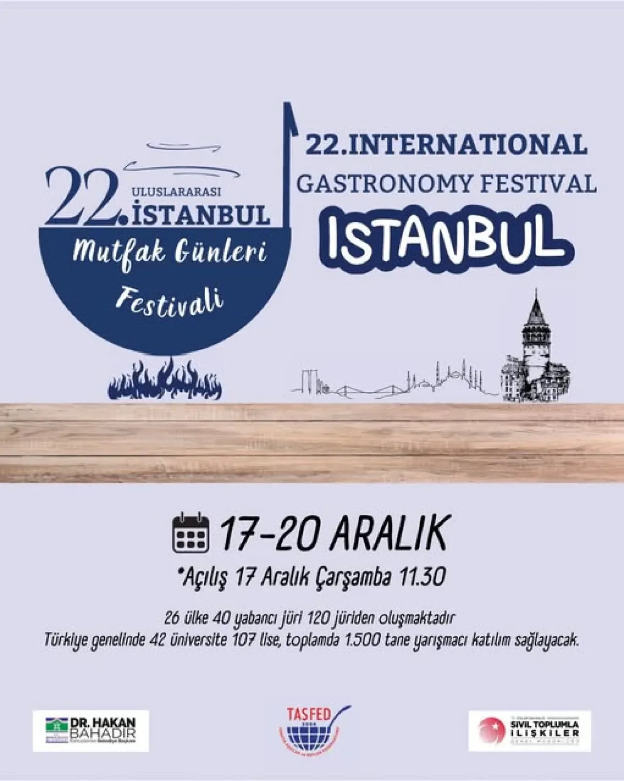 Bahçelievler'de Uluslararası İstanbul Mutfak Günleri Festivali Başlıyor Bahçelievler'de Uluslararası İstanbul Mutfak Günleri Festivali Başlıyor