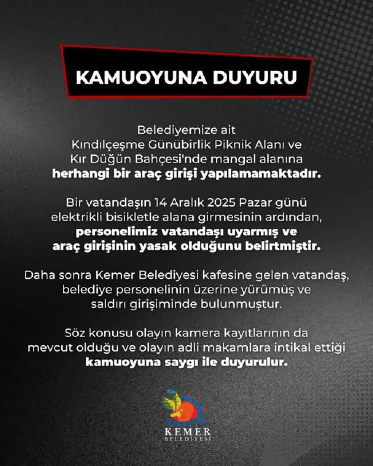 Antalya Kemer'de Piknik Alanında Yaşanan Saldırı Girişimi Kameralara Yansıdı Antalya Kemer'de Piknik Alanında Yaşanan Saldırı Girişimi Kameralara Yansıdı