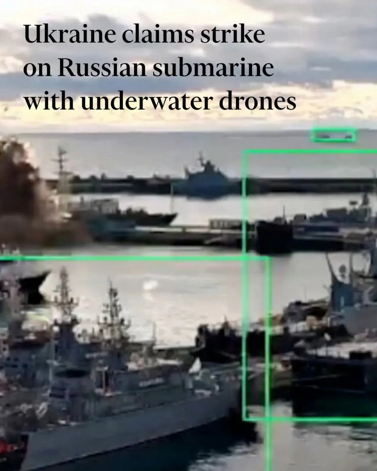 Ukrayna Güvenlik Servisi, Rus Denizaltısına Yönelik Özel Operasyonu Üstlendi Ukrayna Güvenlik Servisi, Rus Denizaltısına Yönelik Özel Operasyonu Üstlendi
