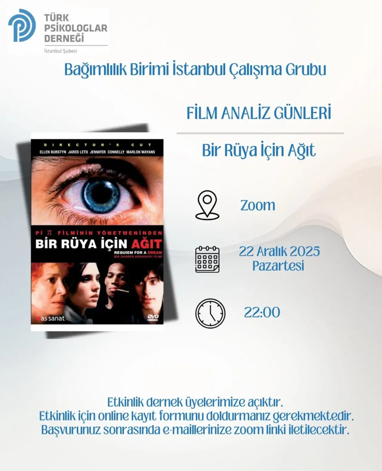 Bağımlılıkla Mücadeleye Sinema Penceresi: Bir Rüya İçin Ağıt Film Analizi Bağımlılıkla Mücadeleye Sinema Penceresi: Bir Rüya İçin Ağıt Film Analizi