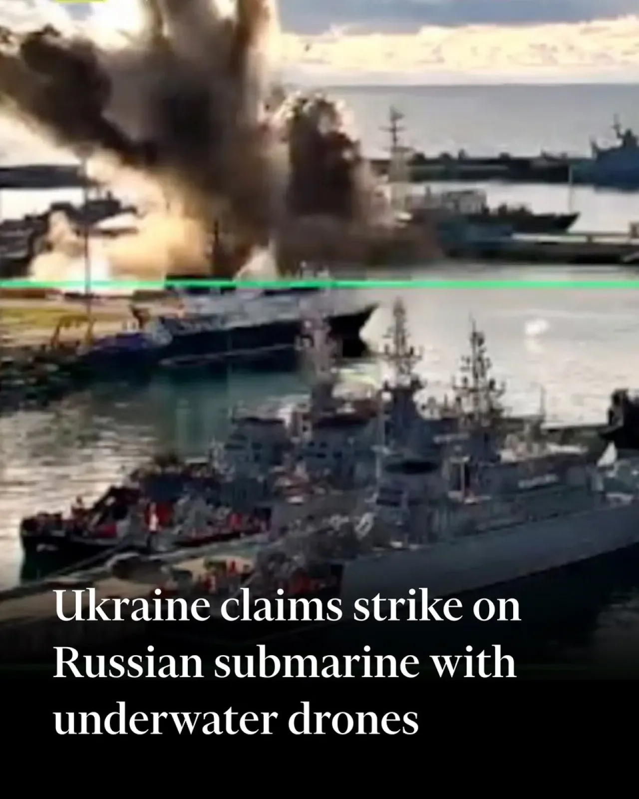 Ukrayna'nın Novorossiysk Limanı'nda Gerçekleştirdiği Özel Operasyon Ukrayna'nın Novorossiysk Limanı'nda Gerçekleştirdiği Özel Operasyon