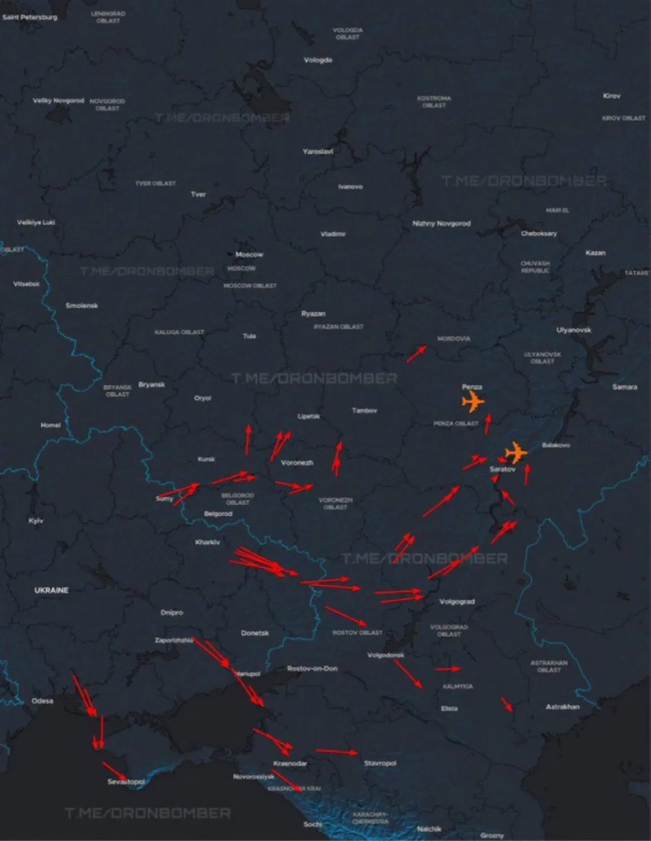 Ukrayna, Rusya'nın Kritik Altyapı Tesislerine Yönelik Saldırılar Gerçekleştirdi Ukrayna, Rusya'nın Kritik Altyapı Tesislerine Yönelik Saldırılar Gerçekleştirdi