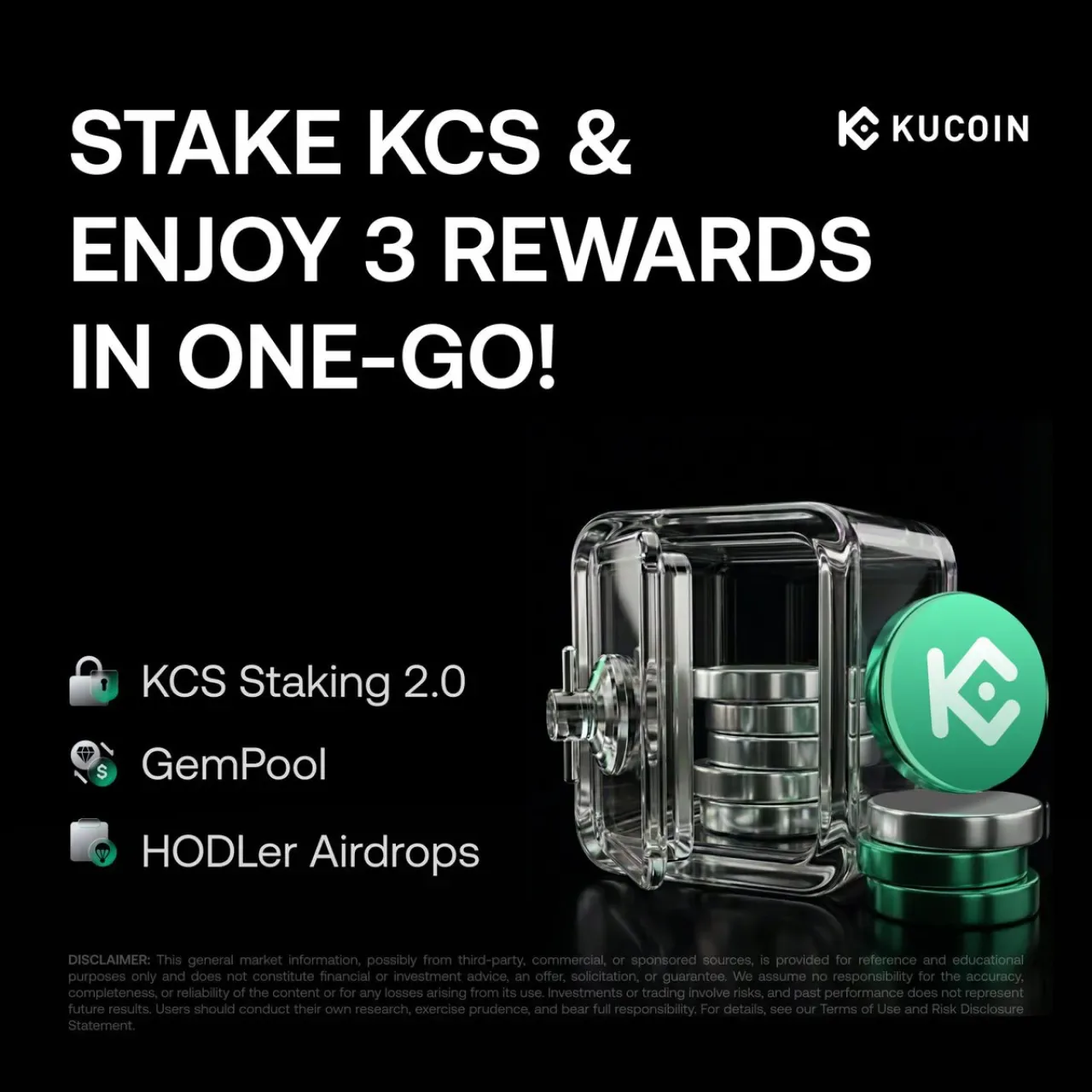 KuCoin KCS Staking ile Üçlü Ödül Kazanma Fırsatı KuCoin KCS Staking ile Üçlü Ödül Kazanma Fırsatı
