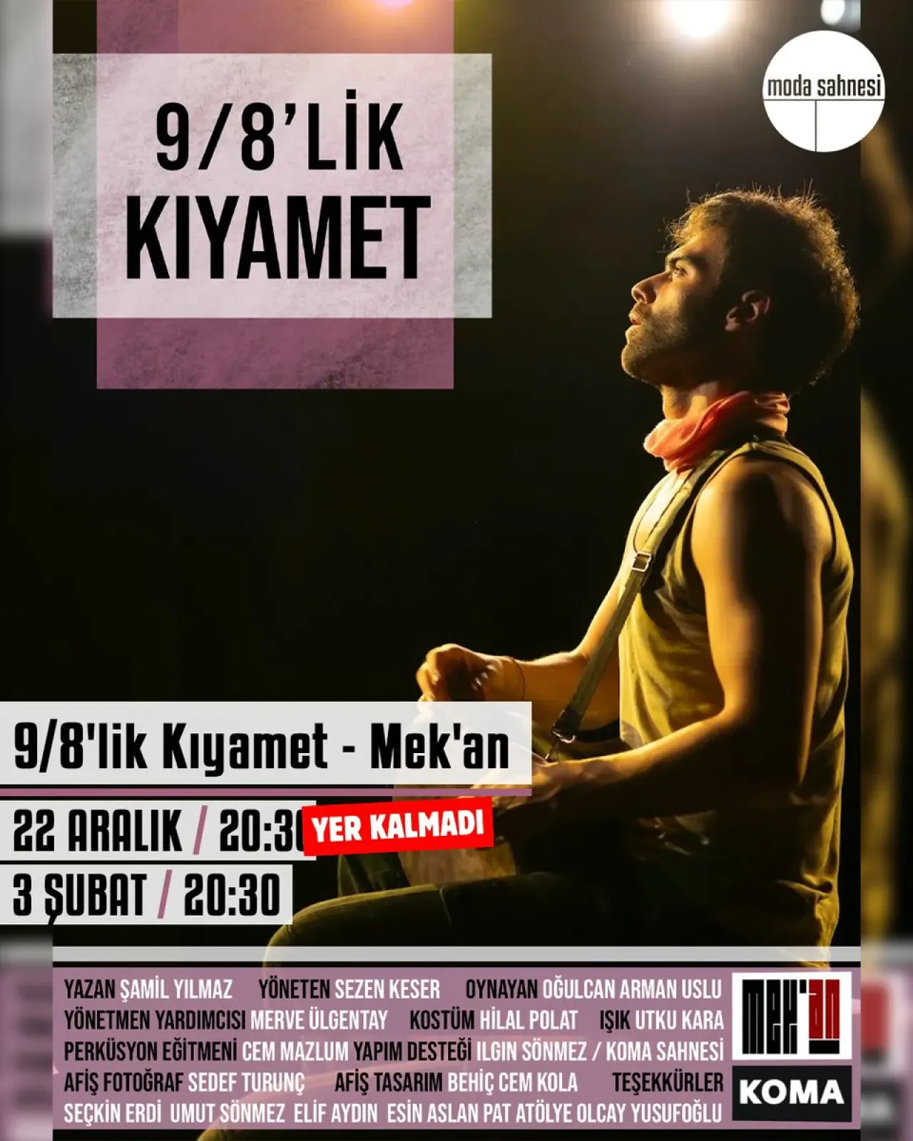 Moda Sahnesi'nde "9 8'lik Kıyamet" Oyunu Prömiyer Yapıyor Moda Sahnesi'nde "9 8'lik Kıyamet" Oyunu Prömiyer Yapıyor