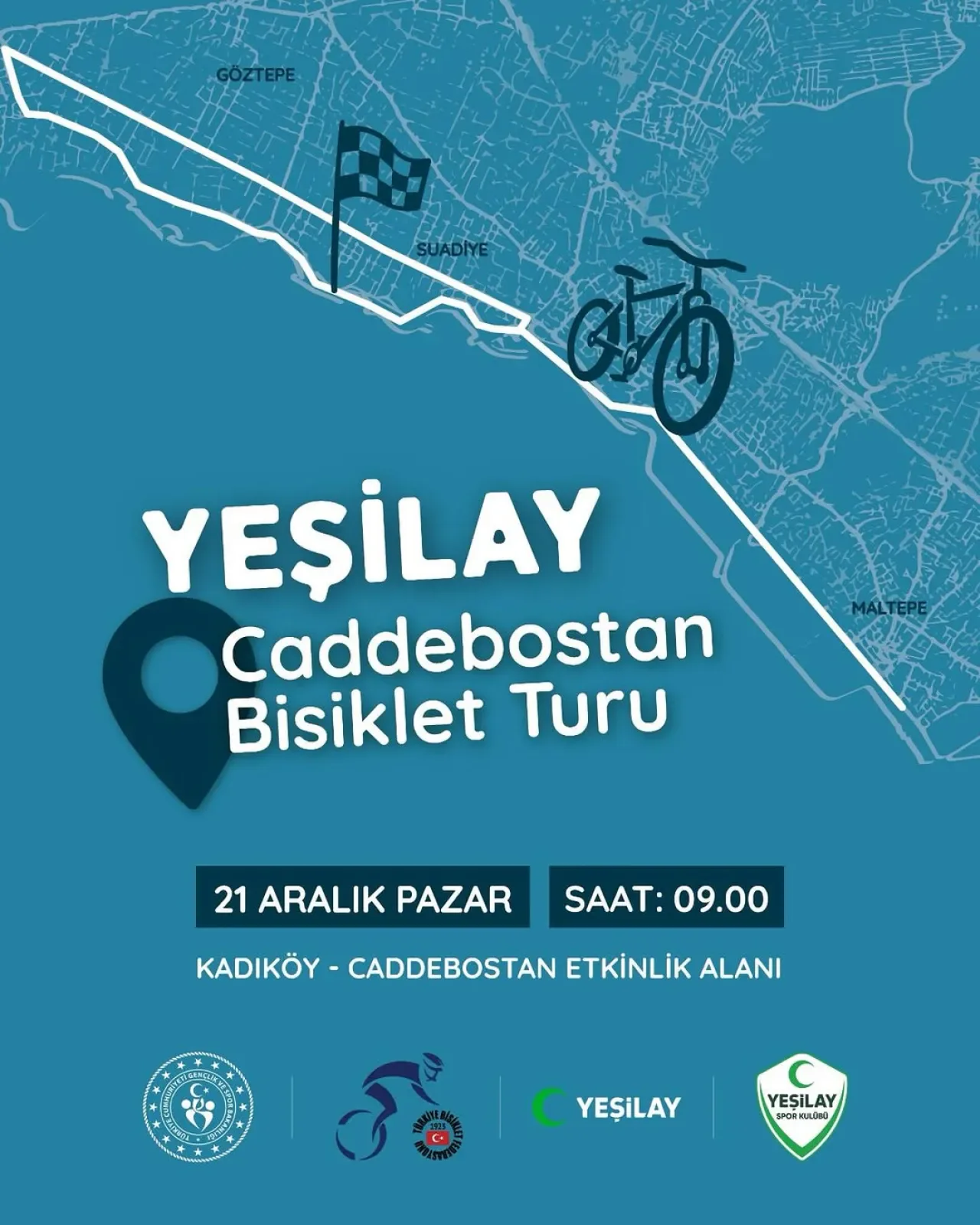 Yeşilay'dan Bağımlılıklara Karşı Farkındalık Bisiklet Turu Yeşilay'dan Bağımlılıklara Karşı Farkındalık Bisiklet Turu
