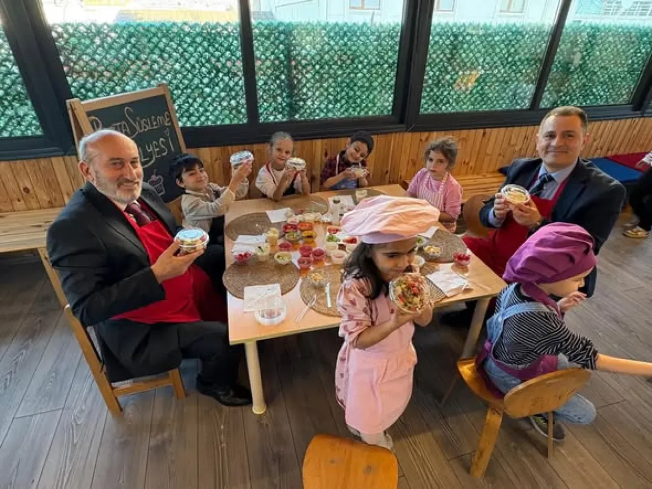 Arnavutköy'de Anaokuluna Yaşam Becerileri Atölyesi Açıldı Arnavutköy'de Anaokuluna Yaşam Becerileri Atölyesi Açıldı