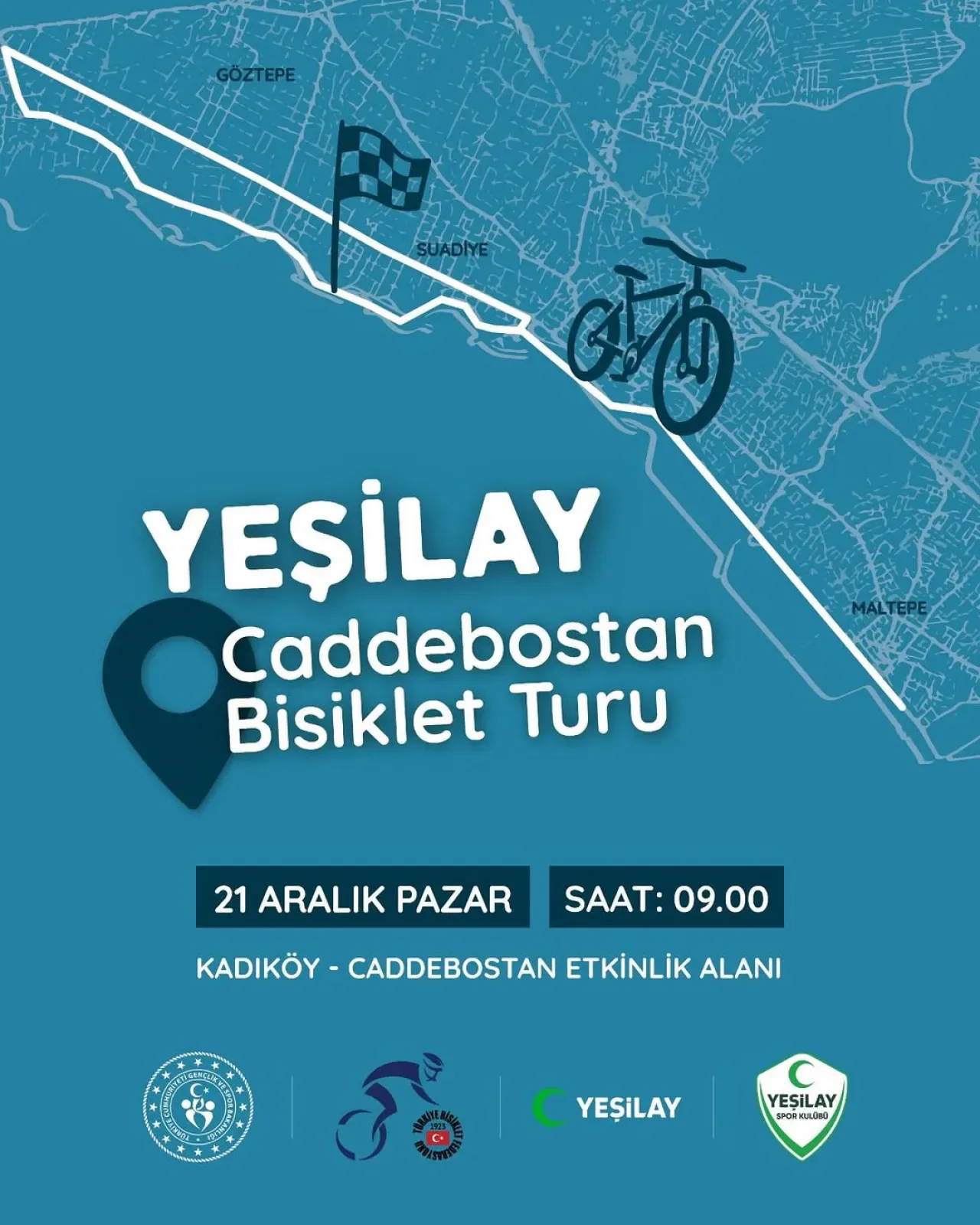 Yeşilay'dan Sağlıklı Yaşam İçin Bisiklet Turu Yeşilay'dan Sağlıklı Yaşam İçin Bisiklet Turu