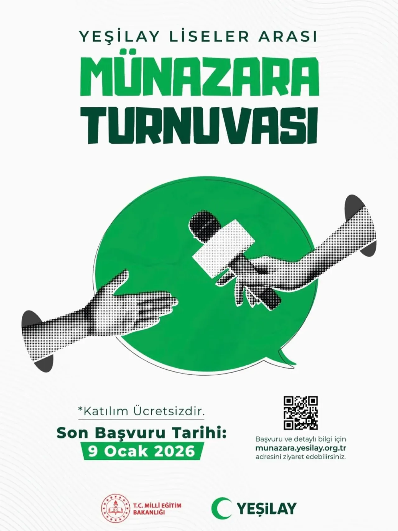 Yeşilay Liseler Arası Münazara Turnuvası Başvuruları Başladı Yeşilay Liseler Arası Münazara Turnuvası Başvuruları Başladı