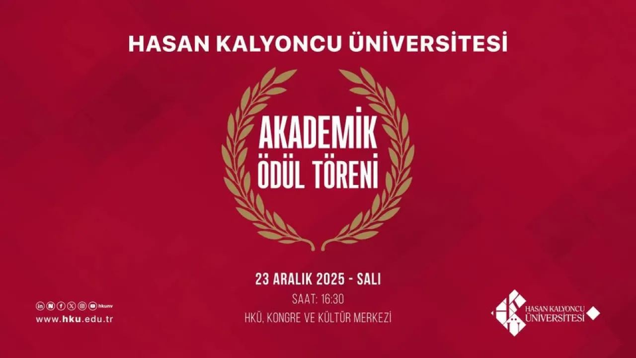 Hasan Kalyoncu Üniversitesi'nde Akademik Başarılar Ödüllendirildi Hasan Kalyoncu Üniversitesi'nde Akademik Başarılar Ödüllendirildi