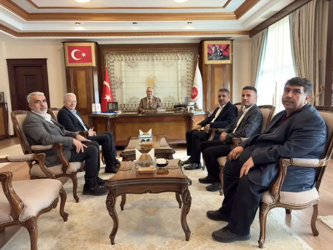 Adana İl Müftüsü Mehmet Taşcı, Diyanet-Sen Heyetini Ağırladı Adana İl Müftüsü Mehmet Taşcı, Diyanet-Sen Heyetini Ağırladı