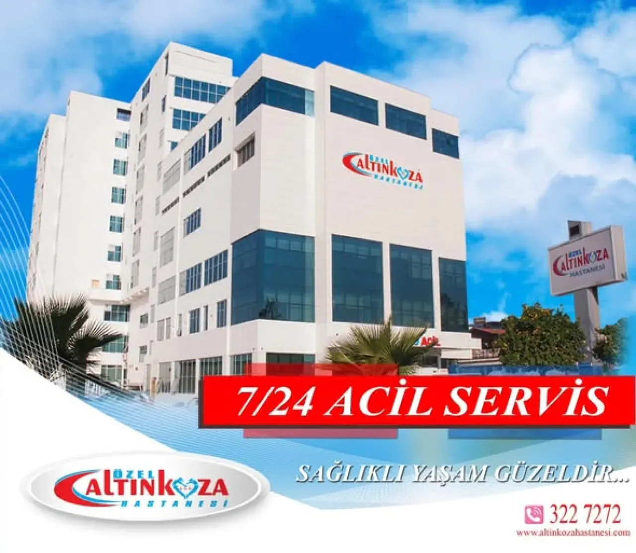 Özel Altınkoza Hastanesi Adana'da Hizmet Veriyor Özel Altınkoza Hastanesi Adana'da Hizmet Veriyor