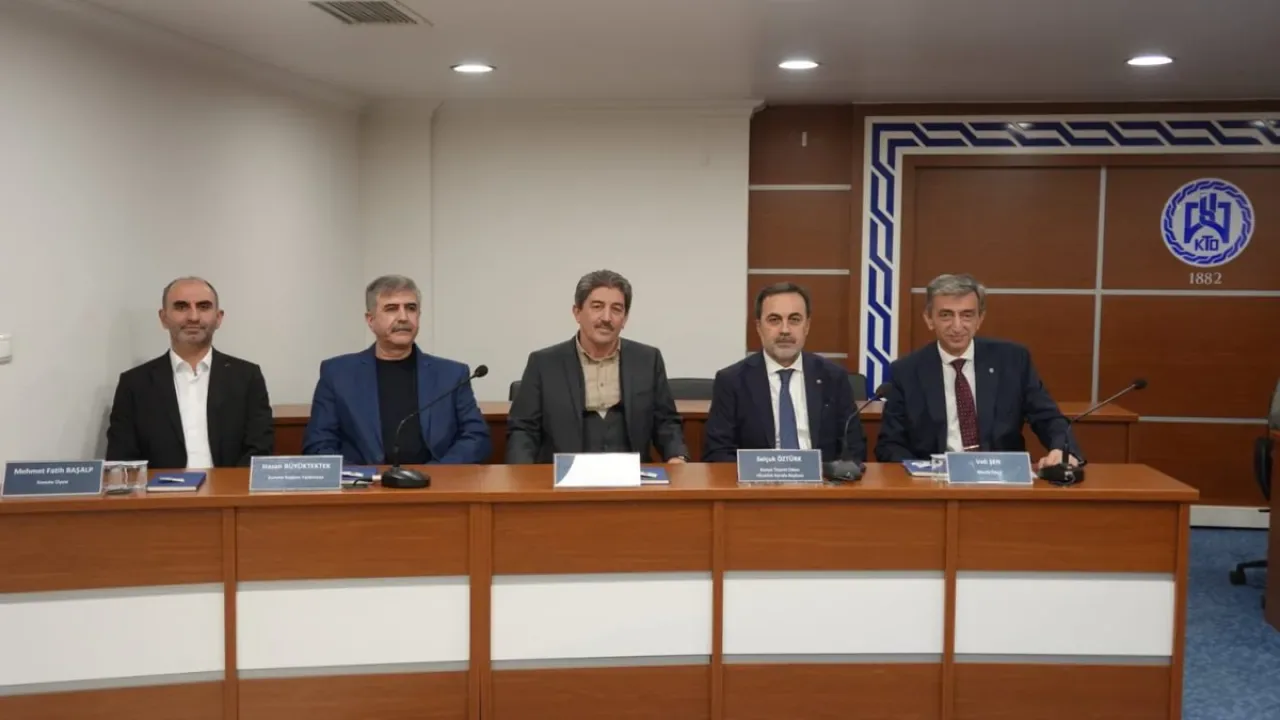 Konya Ticaret Odası'nda Metal ve Demir Çelik Sektörü Değerlendirildi Konya Ticaret Odası'nda Metal ve Demir Çelik Sektörü Değerlendirildi