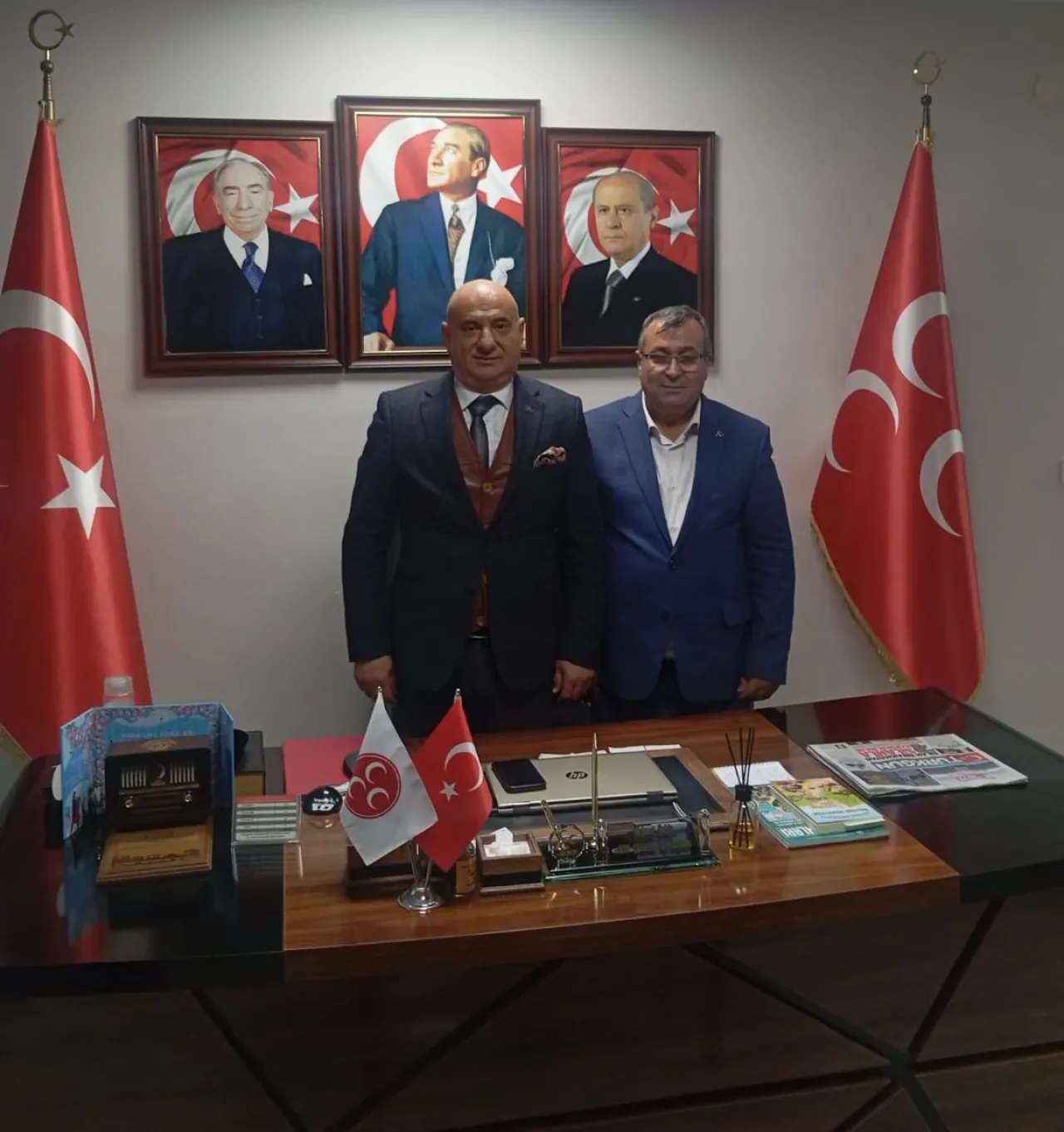 MHP Çukurova İlçe Teşkilatı'nın Yeni Hizmet Binasına Ziyaret MHP Çukurova İlçe Teşkilatı'nın Yeni Hizmet Binasına Ziyaret