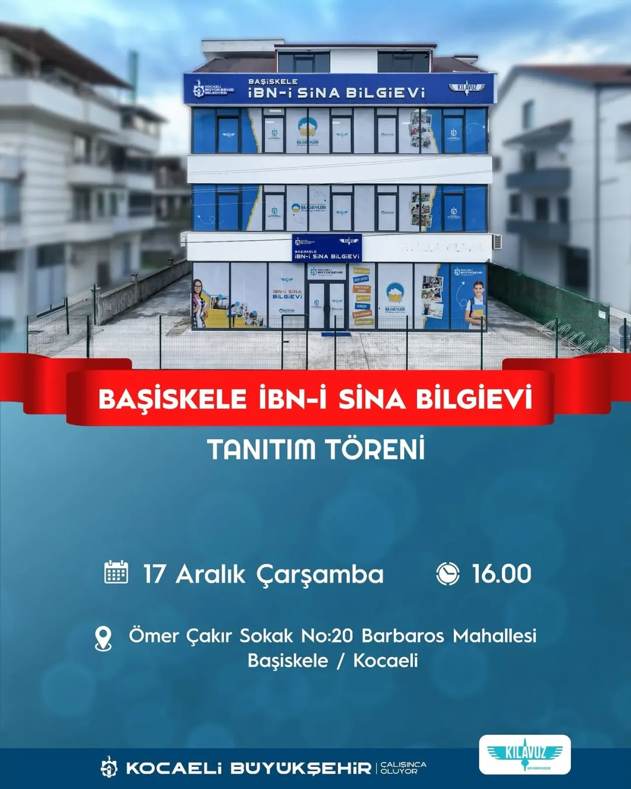 Başiskele'de Yeni Nesil Eğitim Merkezi: İbn-i Sina Bilgievi Açılıyor Başiskele'de Yeni Nesil Eğitim Merkezi: İbn-i Sina Bilgievi Açılıyor