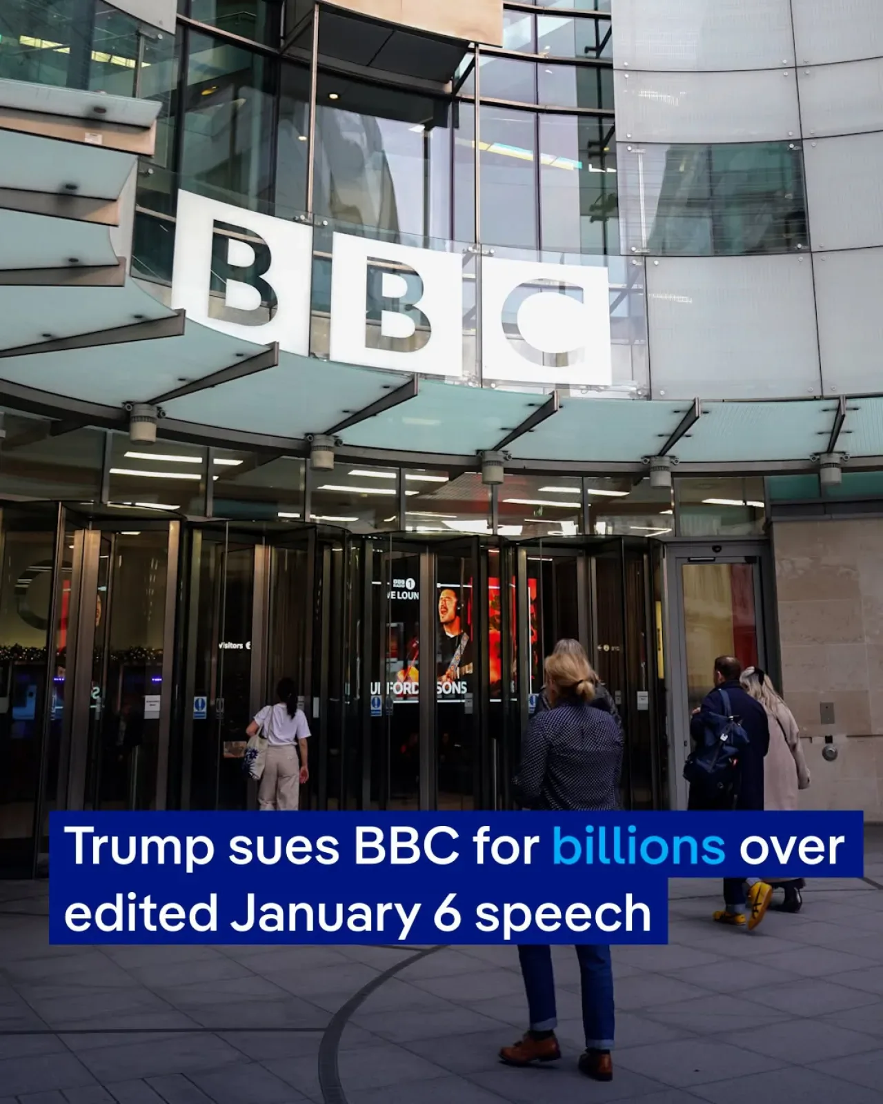 Donald Trump, BBC'ye 10 Milyar Dolar Tazminat Davası Açtı Donald Trump, BBC'ye 10 Milyar Dolar Tazminat Davası Açtı