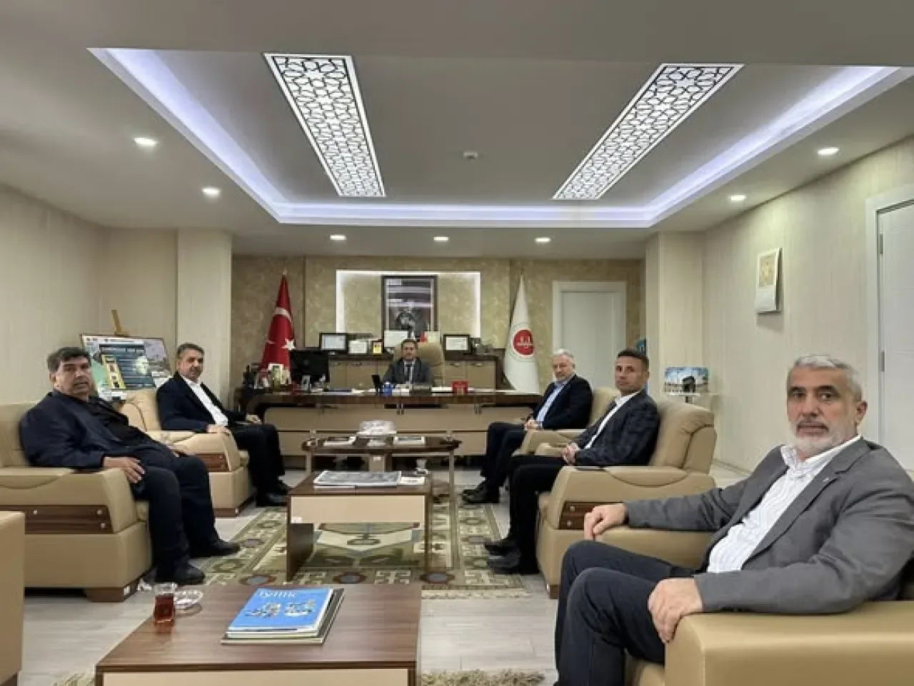 Seyhan Müftüsü Mehmet Yaman, Diyanet-Sen Yöneticilerini Ağırladı Seyhan Müftüsü Mehmet Yaman, Diyanet-Sen Yöneticilerini Ağırladı
