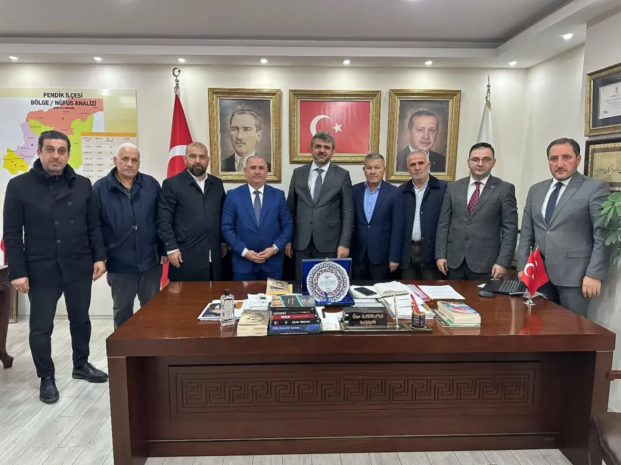 AK Parti Pendik İlçe Teşkilatı, Akkuş Gökçebayır Köylüleri Derneği'ni Ağırladı AK Parti Pendik İlçe Teşkilatı, Akkuş Gökçebayır Köylüleri Derneği'ni Ağırladı