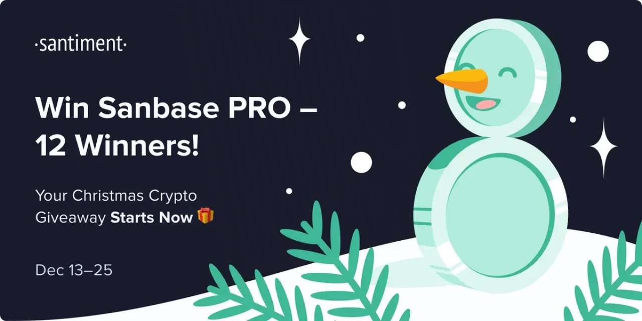 Santimentfeed Kullanıcılarına Ücretsiz Sanbase PRO Üyeliği Fırsatı Santimentfeed Kullanıcılarına Ücretsiz Sanbase PRO Üyeliği Fırsatı