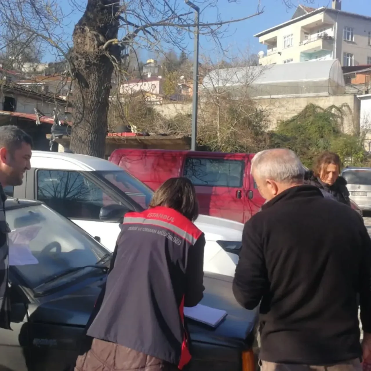 Beykoz'da Üreticilere Sera Örtüsü Desteği Beykoz'da Üreticilere Sera Örtüsü Desteği