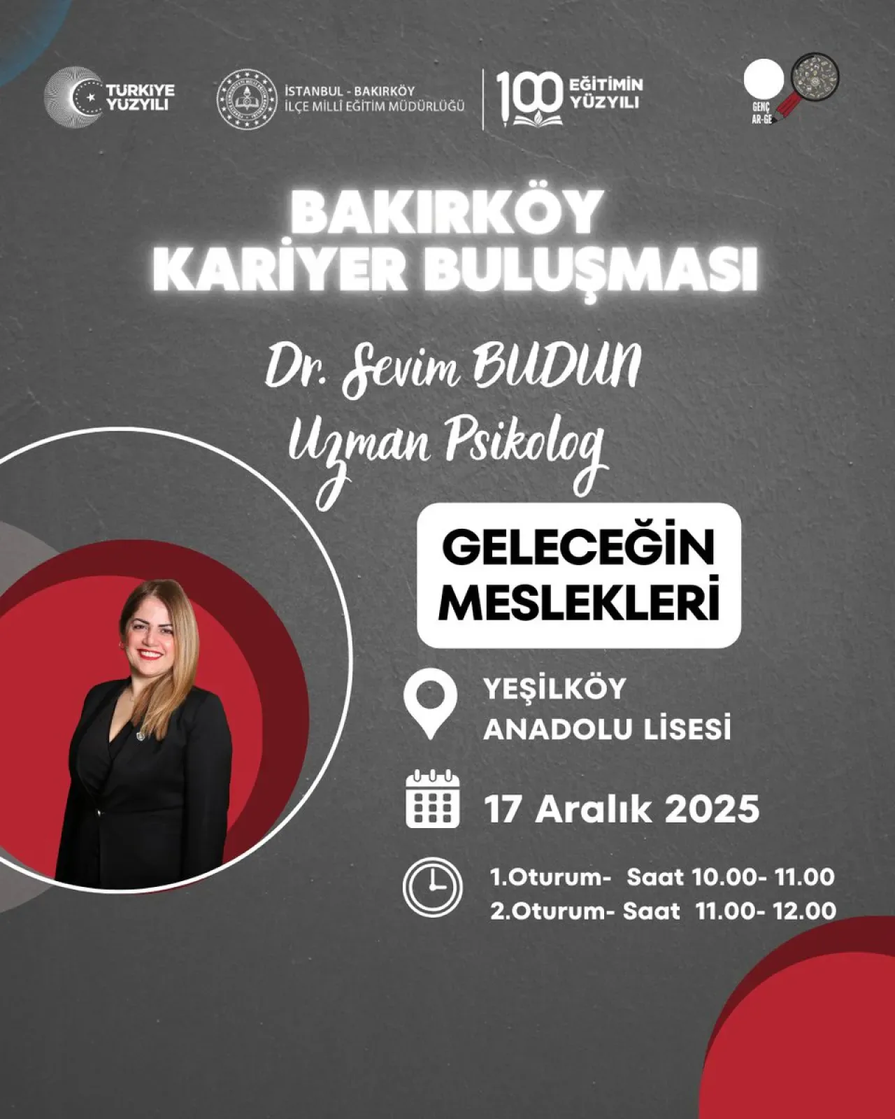 Bakırköy'de Liselere Yönelik "Geleceğin Meslekleri" Semineri Düzenlendi Bakırköy'de Liselere Yönelik "Geleceğin Meslekleri" Semineri Düzenlendi