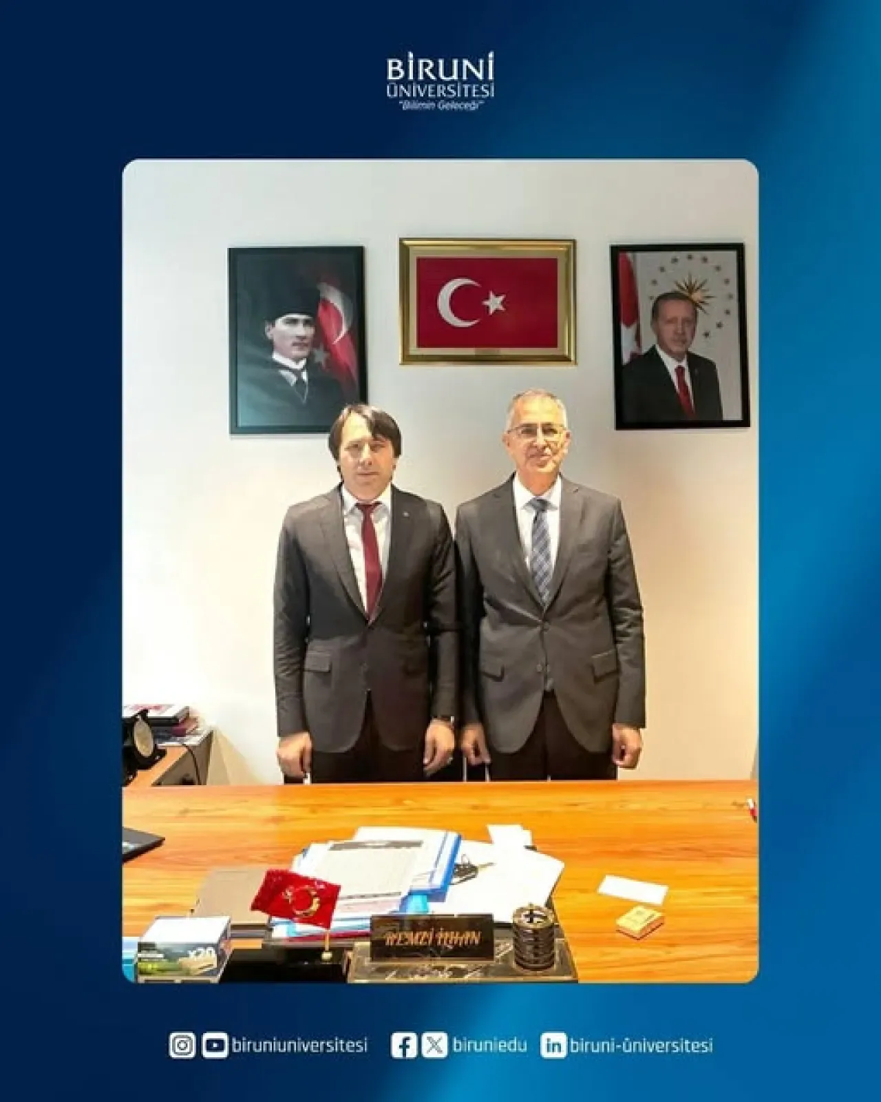 Biruni Üniversitesi ile Zeytinburnu Gençlik ve Spor İlçe Müdürlüğü Arasında İş Birliği Görüşmeleri Biruni Üniversitesi ile Zeytinburnu Gençlik ve Spor İlçe Müdürlüğü Arasında İş Birliği Görüşmeleri