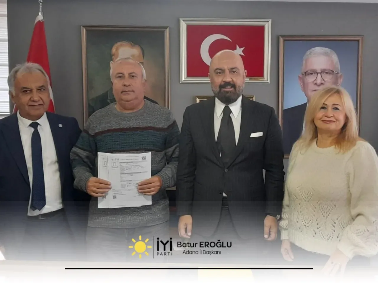 İYİ Parti Adana'ya Yeni Üye Katılımı İYİ Parti Adana'ya Yeni Üye Katılımı