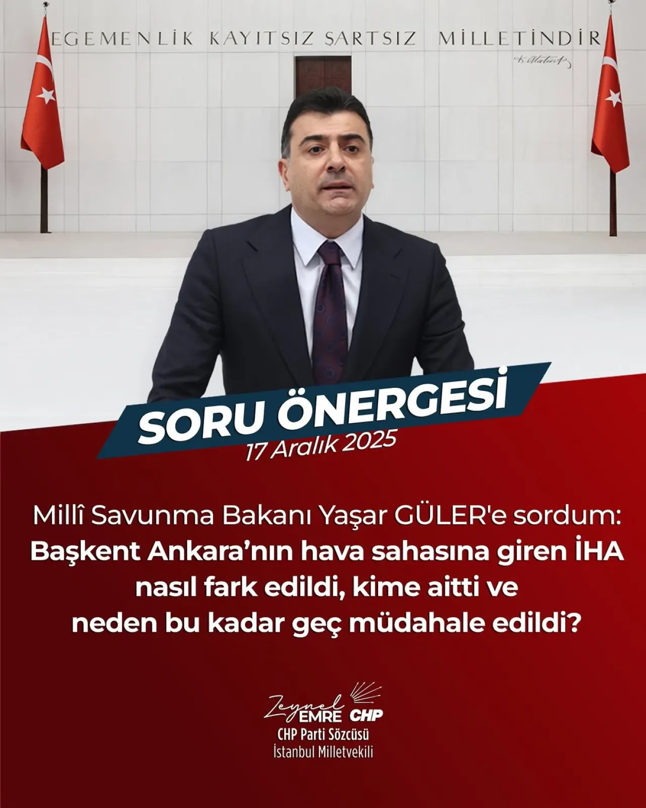 Ankara Hava Sahasında İHA Alarmı: Uçuşlar Etkilendi Ankara Hava Sahasında İHA Alarmı: Uçuşlar Etkilendi