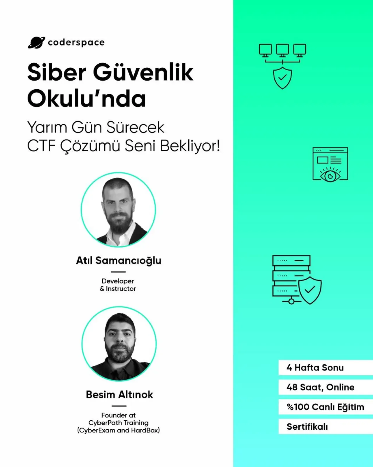 Siber Güvenlik Okulu Kayıtları Yarın Sona Eriyor: 4 Haftalık Ücretsiz Eğitim Fırsatı Siber Güvenlik Okulu Kayıtları Yarın Sona Eriyor: 4 Haftalık Ücretsiz Eğitim Fırsatı