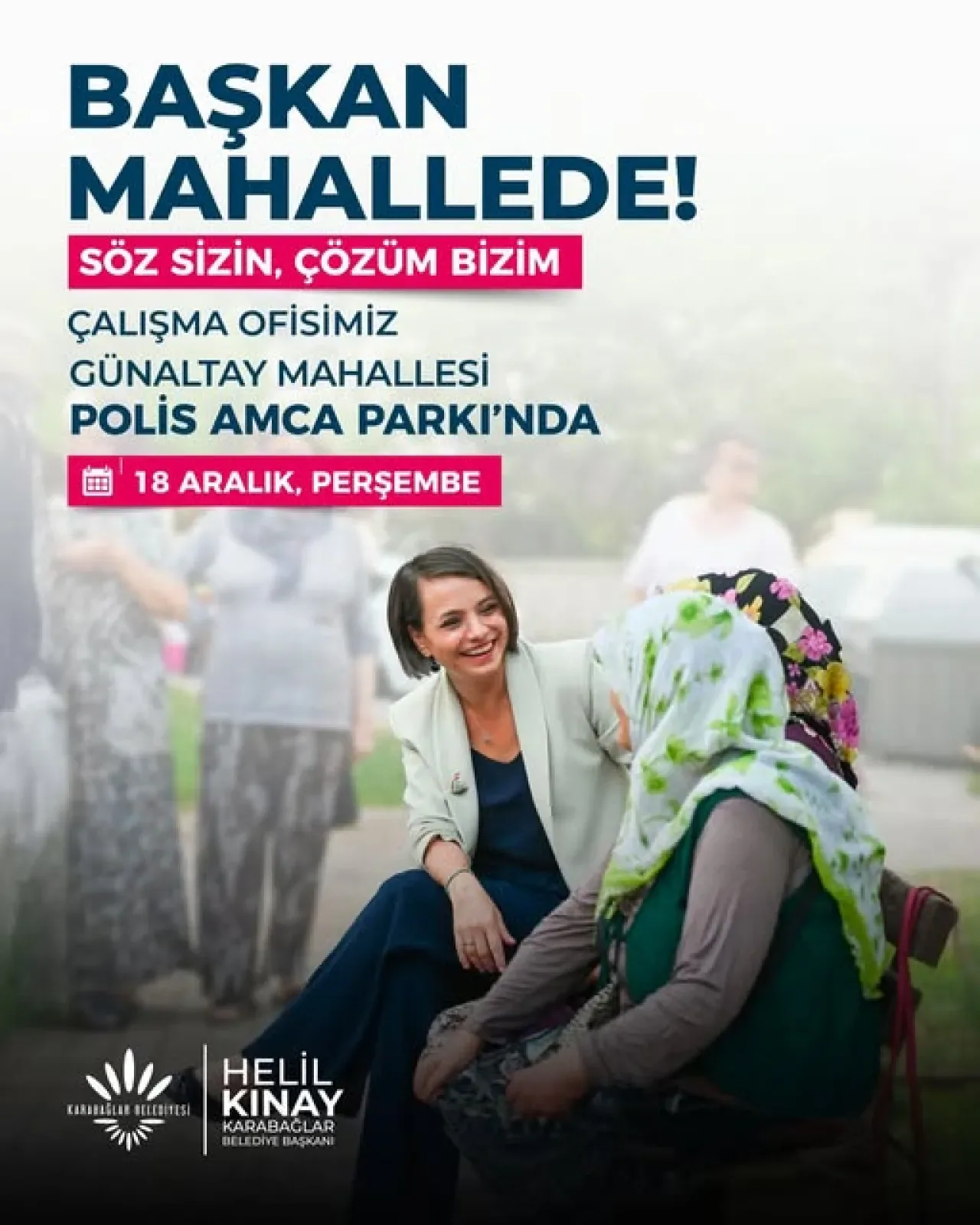 Karabağlar Belediye Başkanı, Mahalle Sakinleriyle Polis Amca Parkı'nda Buluşuyor Karabağlar Belediye Başkanı, Mahalle Sakinleriyle Polis Amca Parkı'nda Buluşuyor