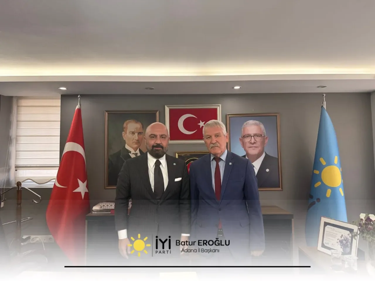 İYİ Parti İmamoğlu İlçe Başkanı Hüsamettin Eşelioğlu, Adana İl Teşkilatını Ziyaret Etti İYİ Parti İmamoğlu İlçe Başkanı Hüsamettin Eşelioğlu, Adana İl Teşkilatını Ziyaret Etti