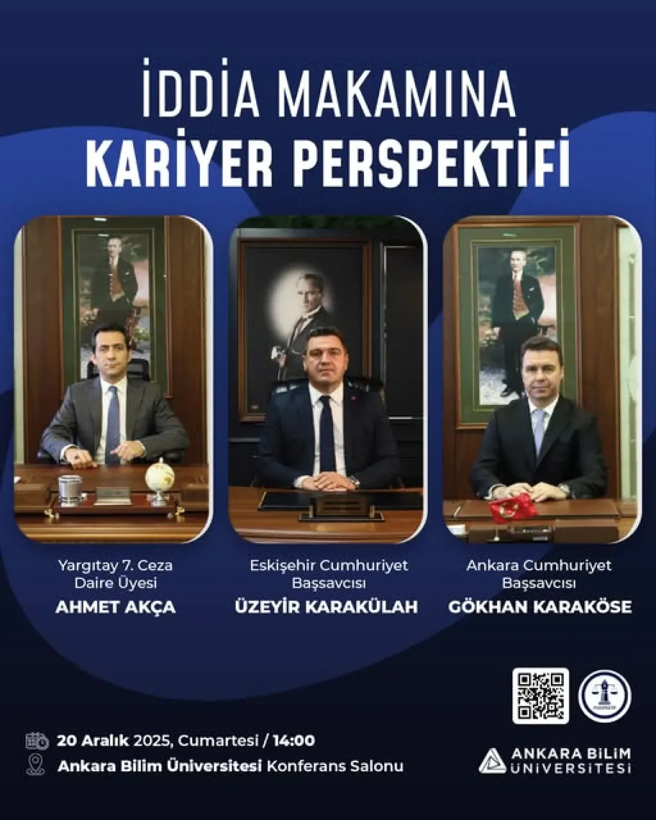 Ankara Bilim Üniversitesi'nde Hukuk Kariyeri Konuşulacak Ankara Bilim Üniversitesi'nde Hukuk Kariyeri Konuşulacak