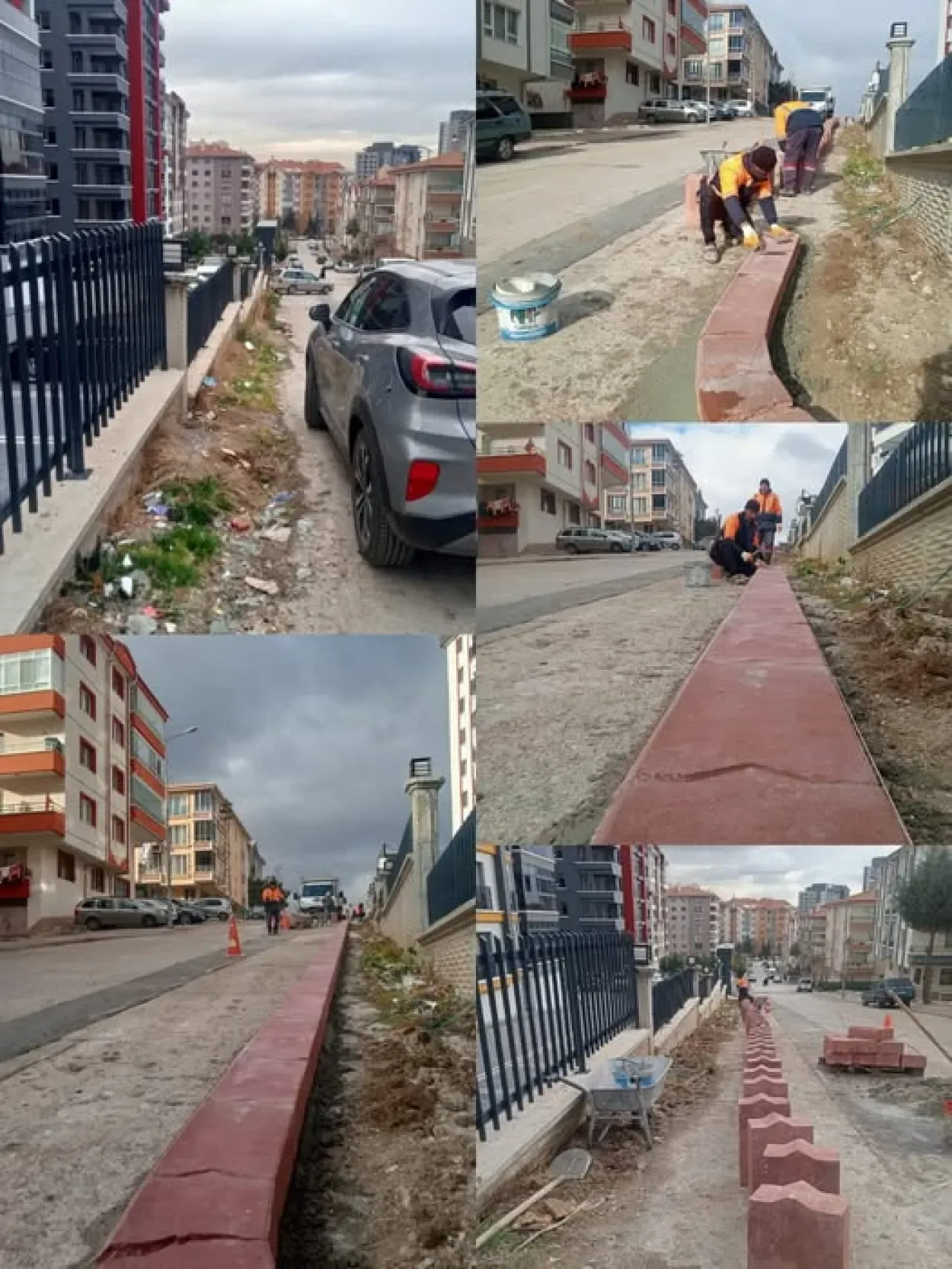 Pursaklar Belediyesi Fatih Mahallesi'nde Yeni Kaldırım Çalışması Pursaklar Belediyesi Fatih Mahallesi'nde Yeni Kaldırım Çalışması