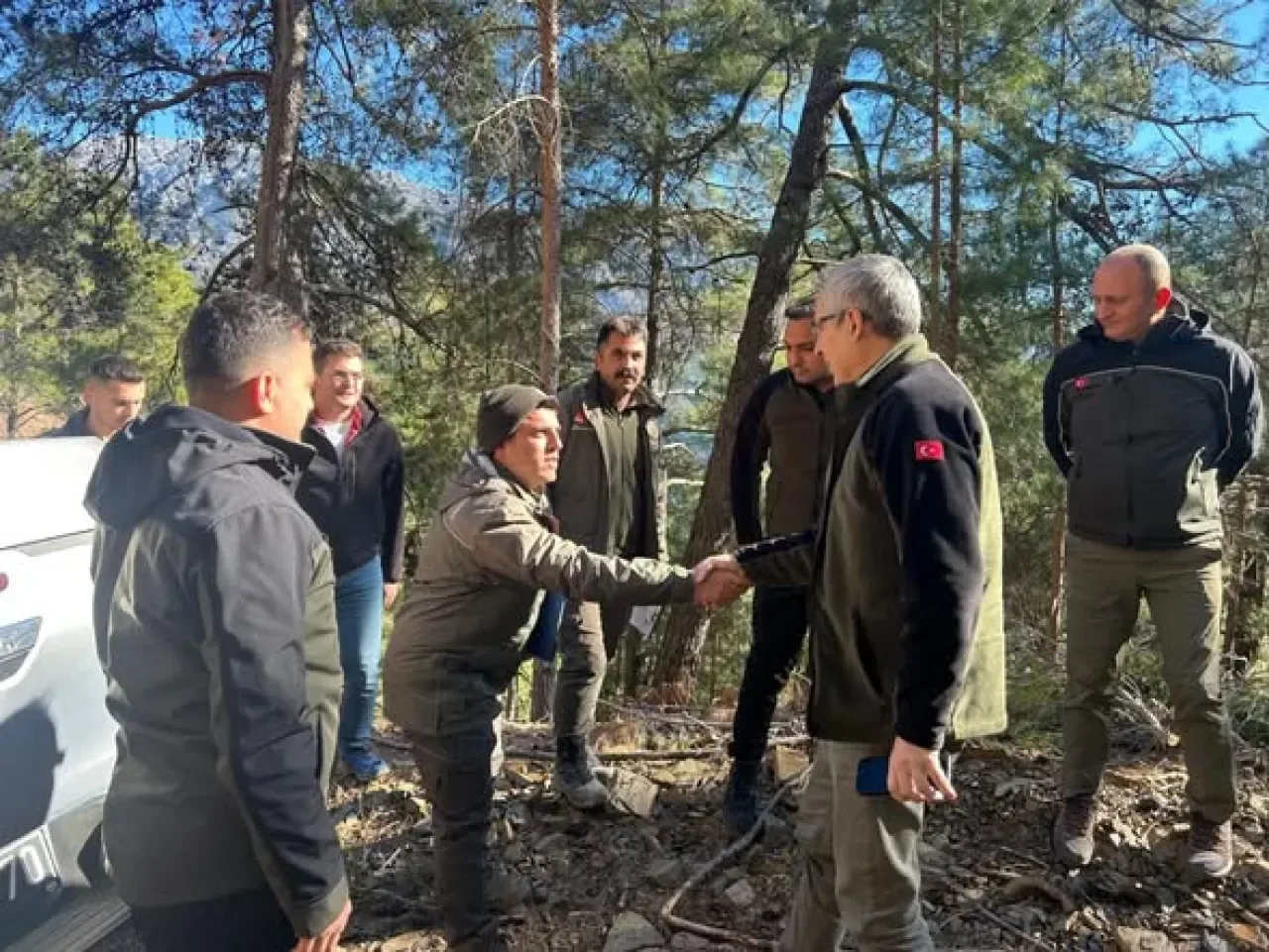 Antalya Orman Bölge Müdürü Taşağıl'da Saha İncelemesi Yaptı Antalya Orman Bölge Müdürü Taşağıl'da Saha İncelemesi Yaptı