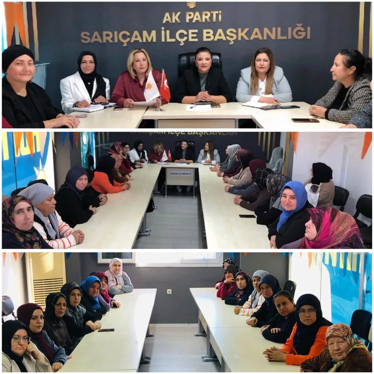 AK Parti Adana Sarıçam'da Kadın Kolları Teşkilat Toplantısı Gerçekleştirildi AK Parti Adana Sarıçam'da Kadın Kolları Teşkilat Toplantısı Gerçekleştirildi