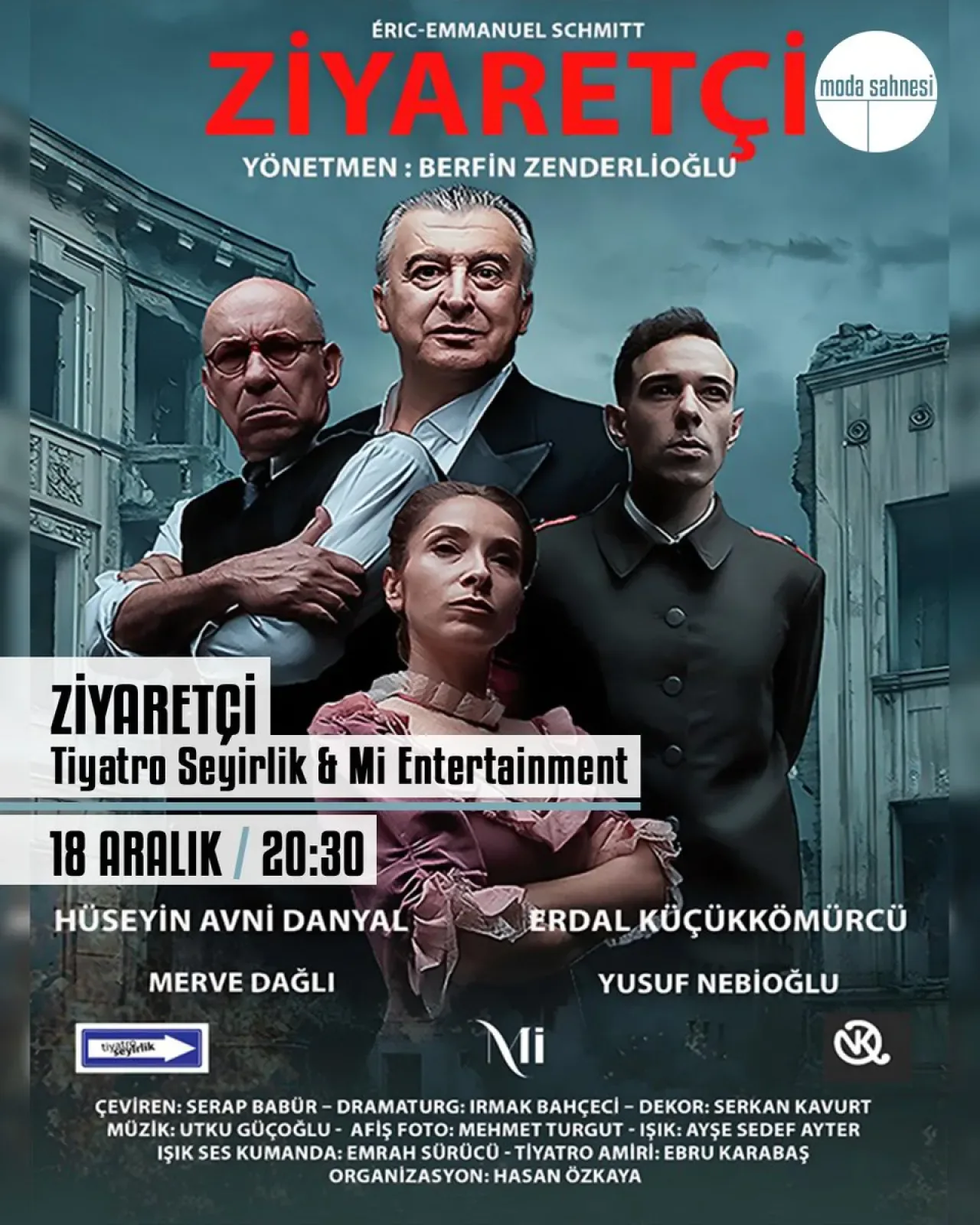 Ziyaretçi Oyunu Moda Sahne'de Seyirciyle Buluşuyor Ziyaretçi Oyunu Moda Sahne'de Seyirciyle Buluşuyor
