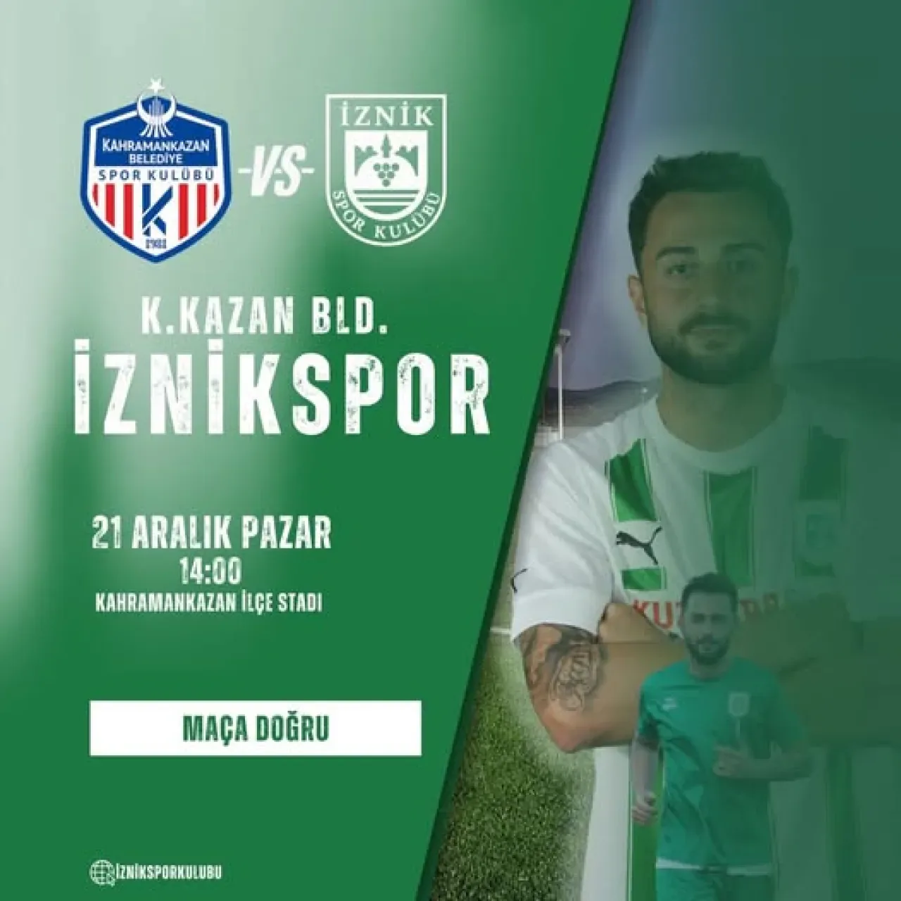 İznikspor, Kahramankazan Belediyespor deplasmanına hazırlanıyor İznikspor, Kahramankazan Belediyespor deplasmanına hazırlanıyor