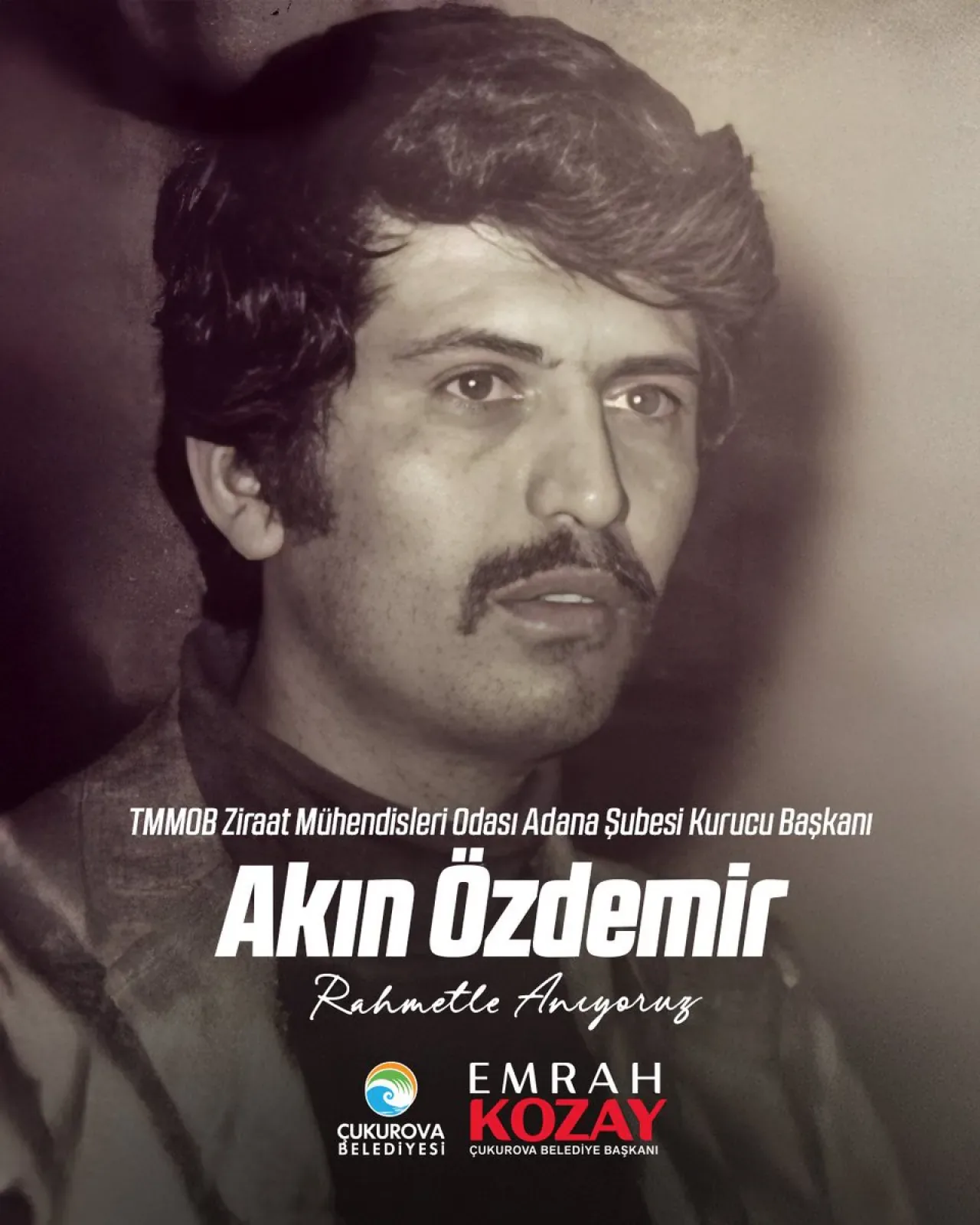 Çukurova'da Akın Özdemir, Katledilişinin 47. Yılında Anıldı Çukurova'da Akın Özdemir, Katledilişinin 47. Yılında Anıldı