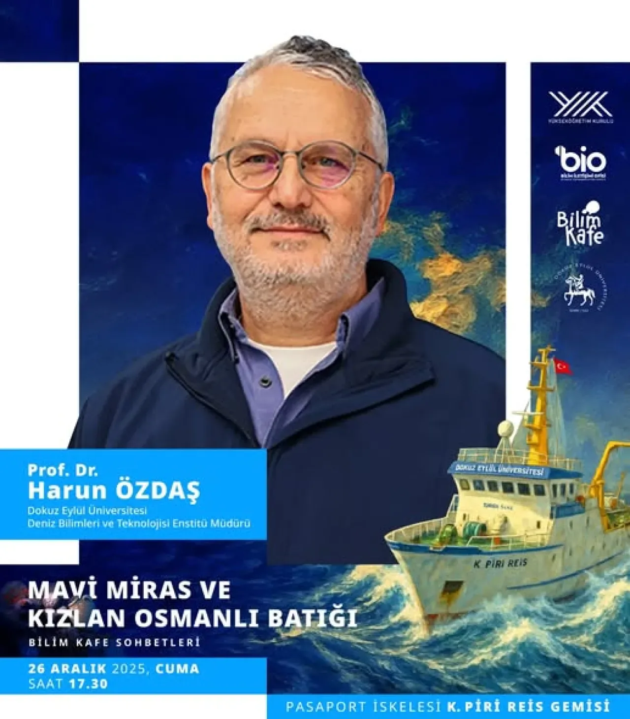 Kızlan Osmanlı Batığı'nın Sırları, Bilim Kafe Sohbetleri'nde Aydınlanıyor Kızlan Osmanlı Batığı'nın Sırları, Bilim Kafe Sohbetleri'nde Aydınlanıyor