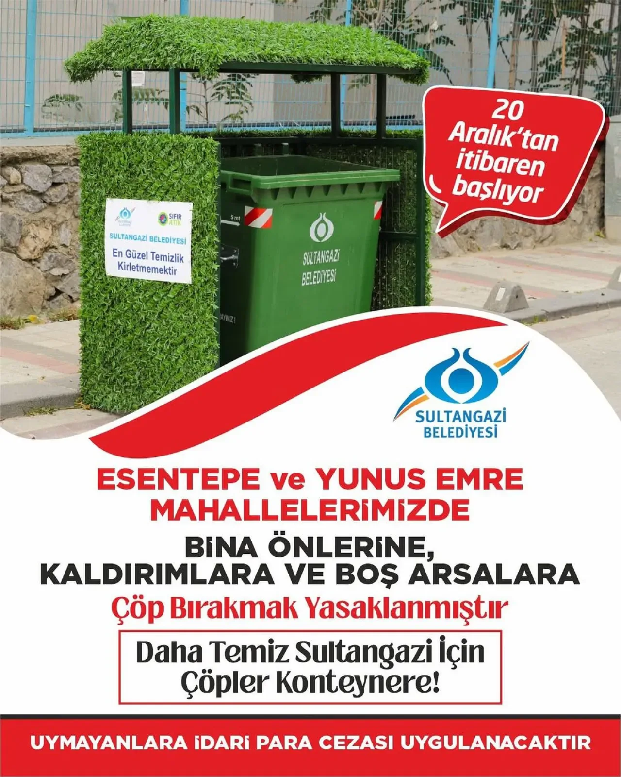 Sultangazi'de Mahalle Temizliği İçin Vatandaşlara Çağrı Yapıldı Sultangazi'de Mahalle Temizliği İçin Vatandaşlara Çağrı Yapıldı